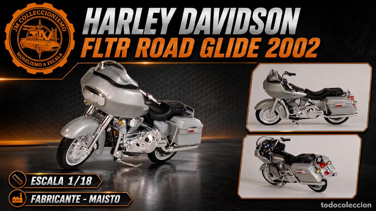 Motos a escala: Harley Davidson FLTR Road Glide 2002