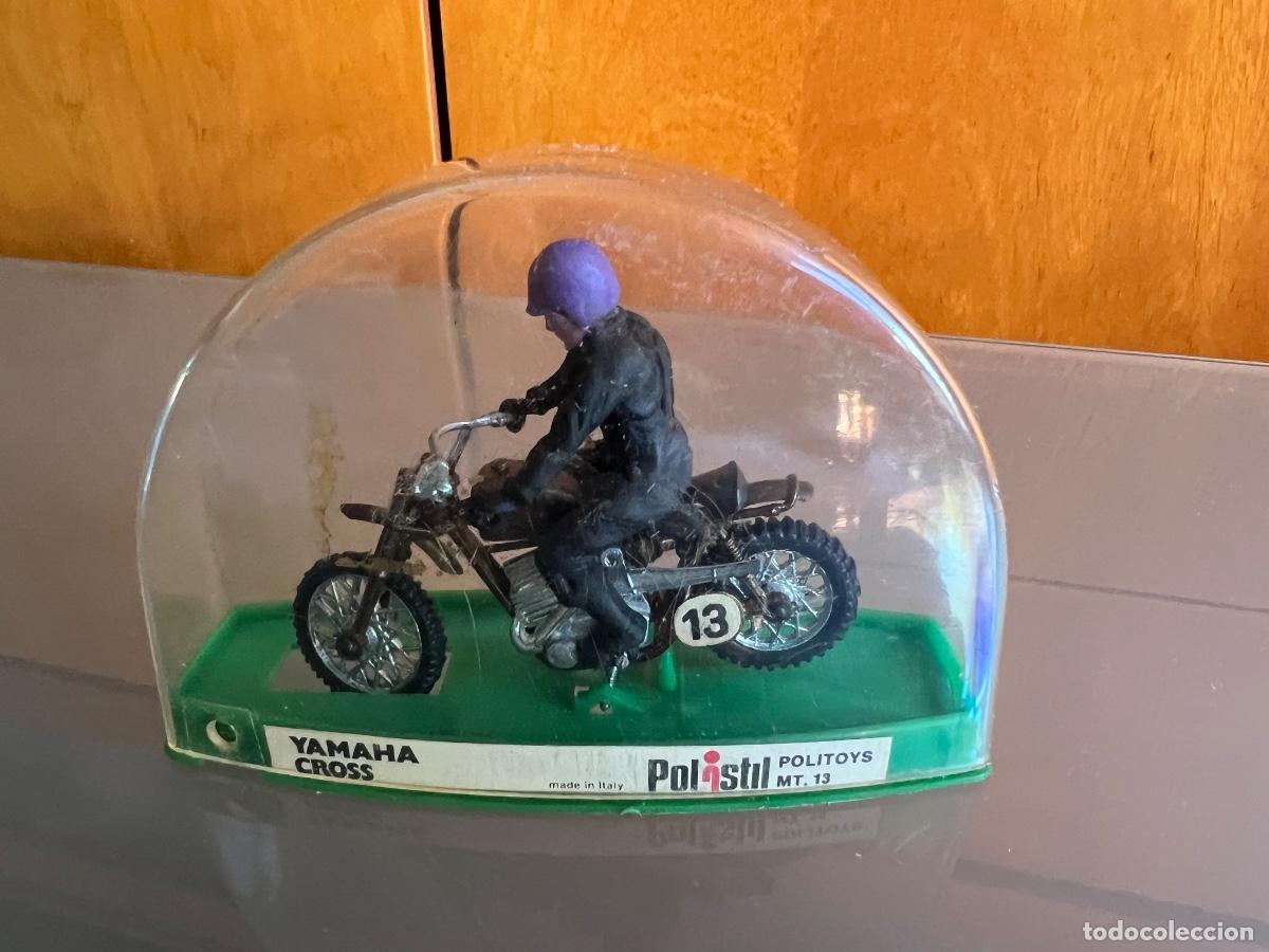 Motos in scale: MOTO YAMAHA CROSS POLITOYS MT 13 POLISTIL ESCALA 1/24