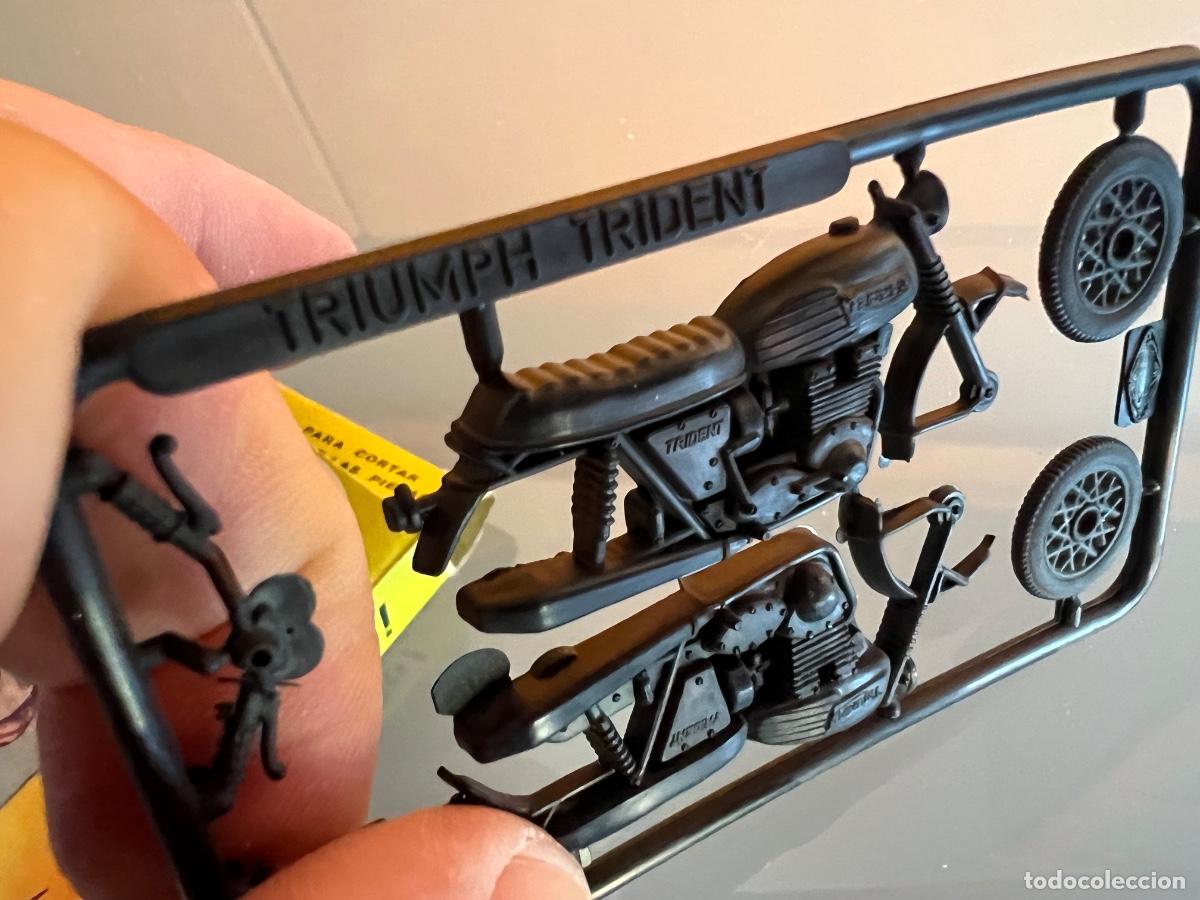 Motos a escala: MOTO TRIUMPH TRIDENT CHAMBURCY KIT - Foto 2