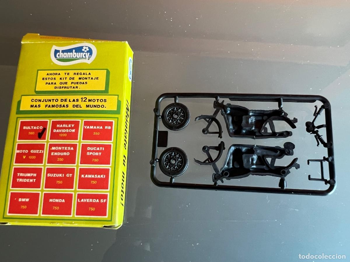 Motos a escala: MOTO TRIUMPH TRIDENT CHAMBURCY KIT - Foto 4