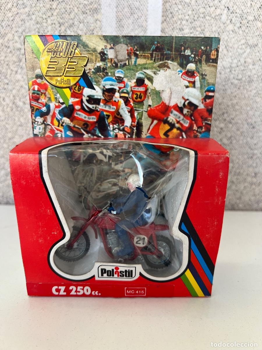 Motos em escala: MOTO CZ 250 CC POLISTIL MC 415 ESCALA 1/24