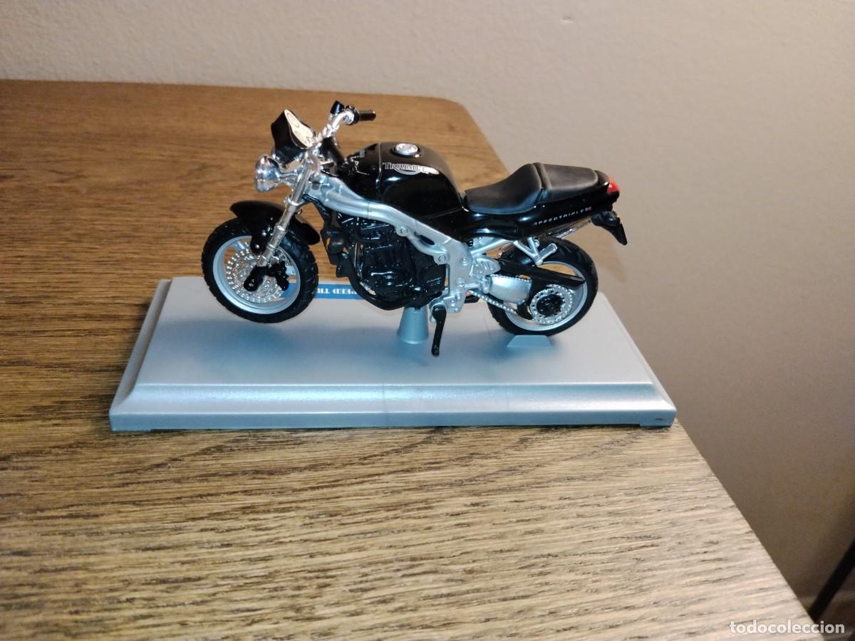 Motos a escala: R&eacute;plica Triumph Speed Triple Maisto - Foto 2