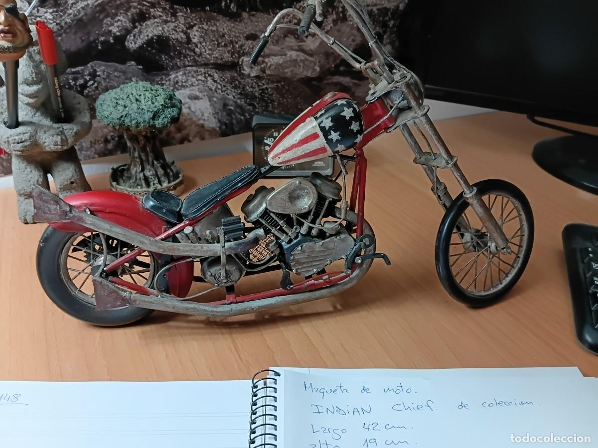 Motos a escala: Maqueta de moto .HARLEY DAVIDSON . EASY RIDER .