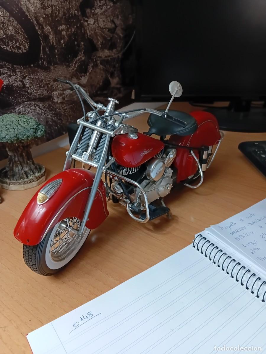 Motos a escala: Maqueta de moto . INDIAN Chief .