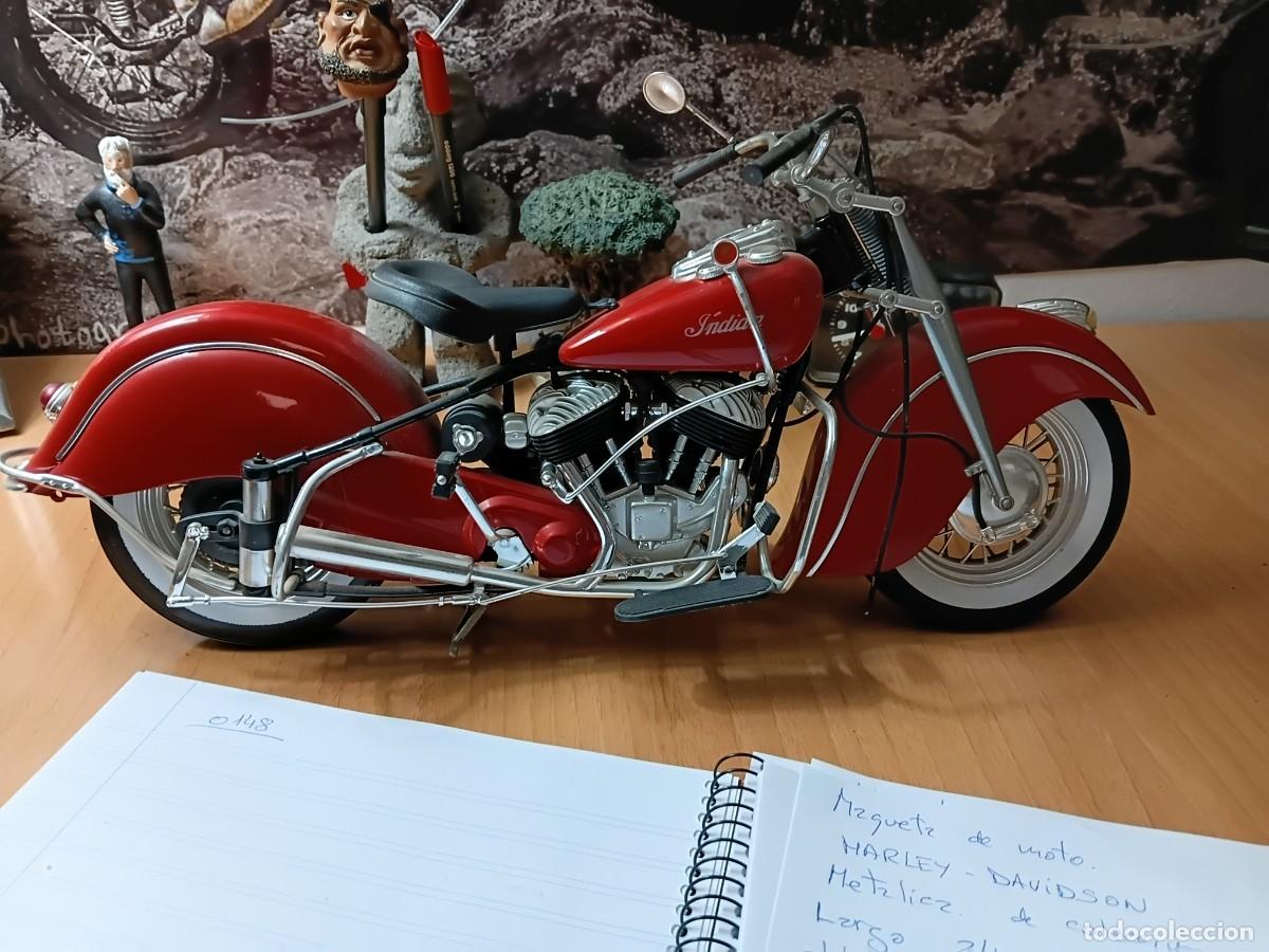 Motos a escala: Maqueta de moto . INDIAN Chief . - Foto 2