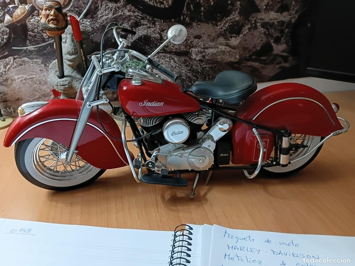 Motos a escala: Maqueta de moto . INDIAN Chief . - Foto 3