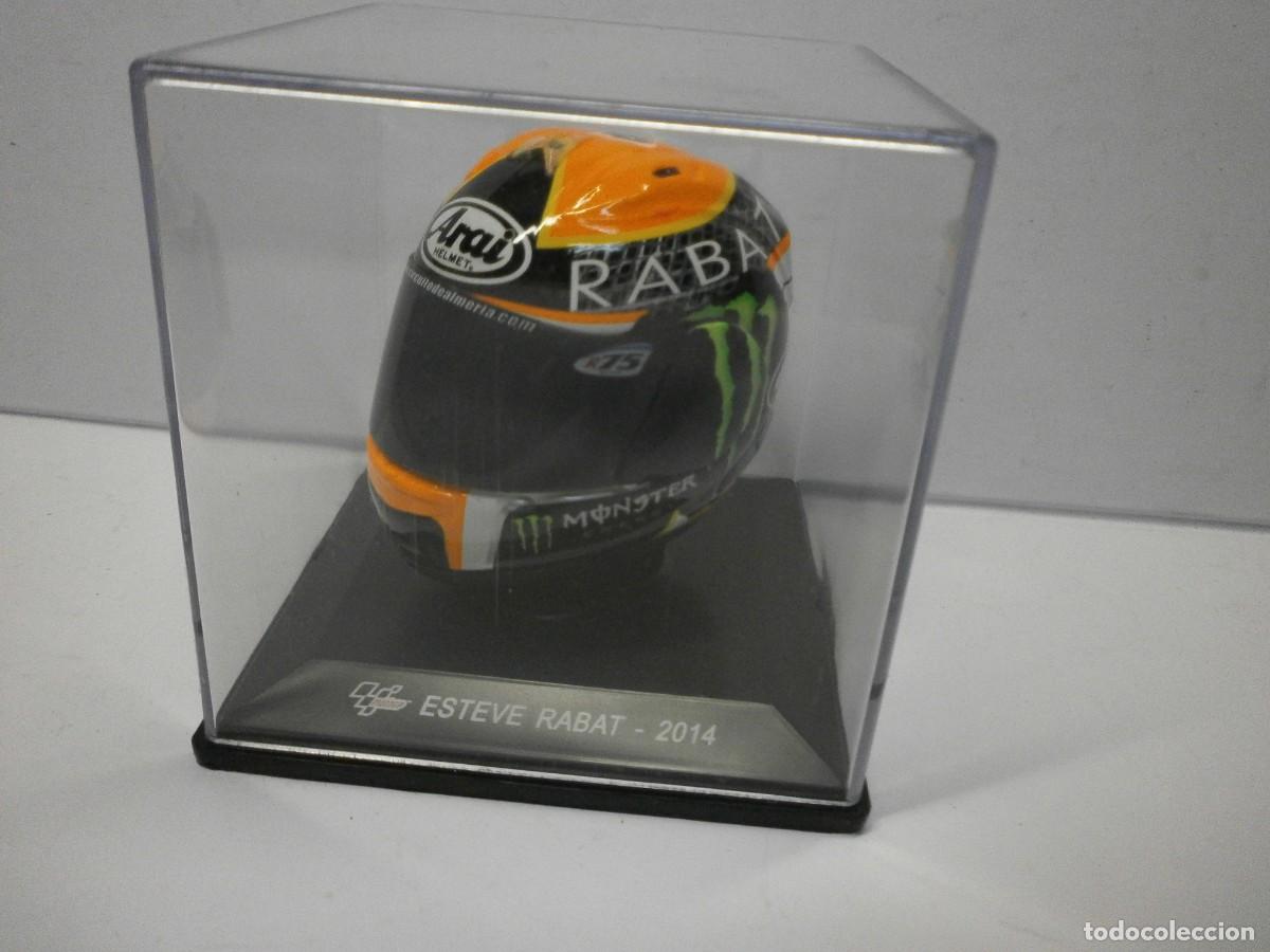 Motos a escala: casco moto gp esteve rabat 2014