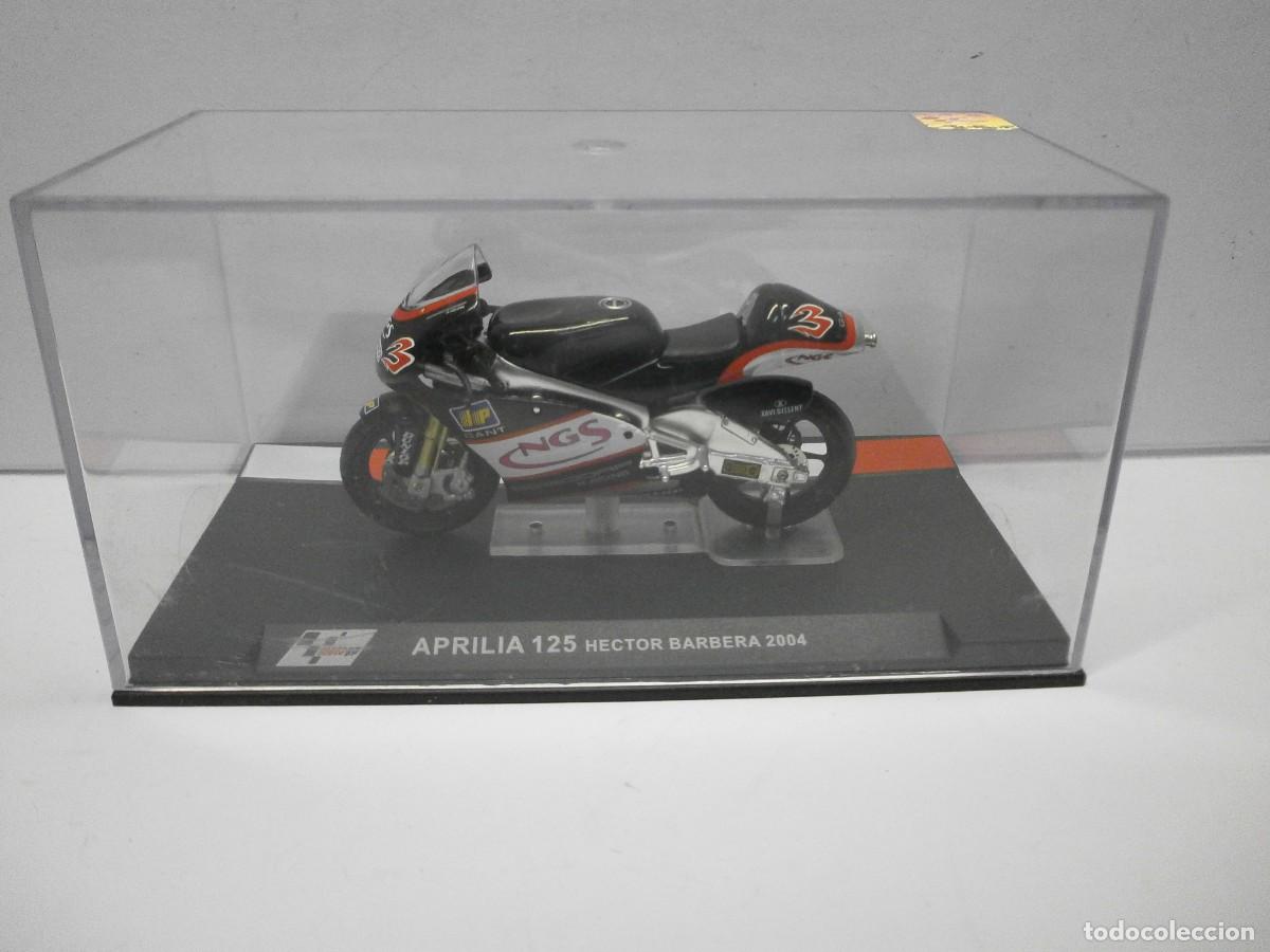 Motos a escala: moto gp esc 1/24 aprilia 125 hector barbera 2004