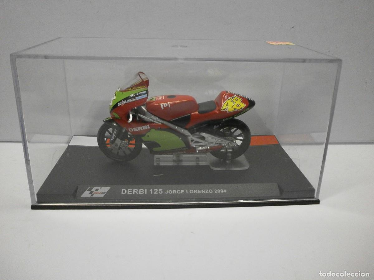 Motos a escala: moto gp esc 1/24 derbi 125 jorge lorenzo 2004