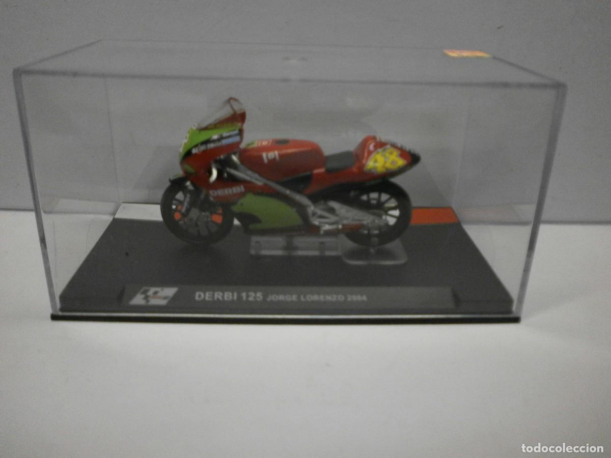 Motos a escala: moto gp esc 1/24 derbi 125 jorge lorenzo 2004