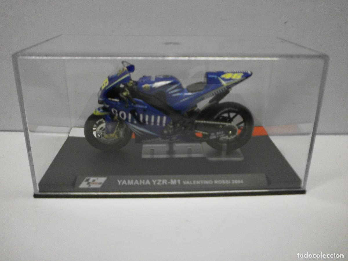 Motos a escala: moto gp esc 1/24 yamaha yzr m1 valentino rossi 2004
