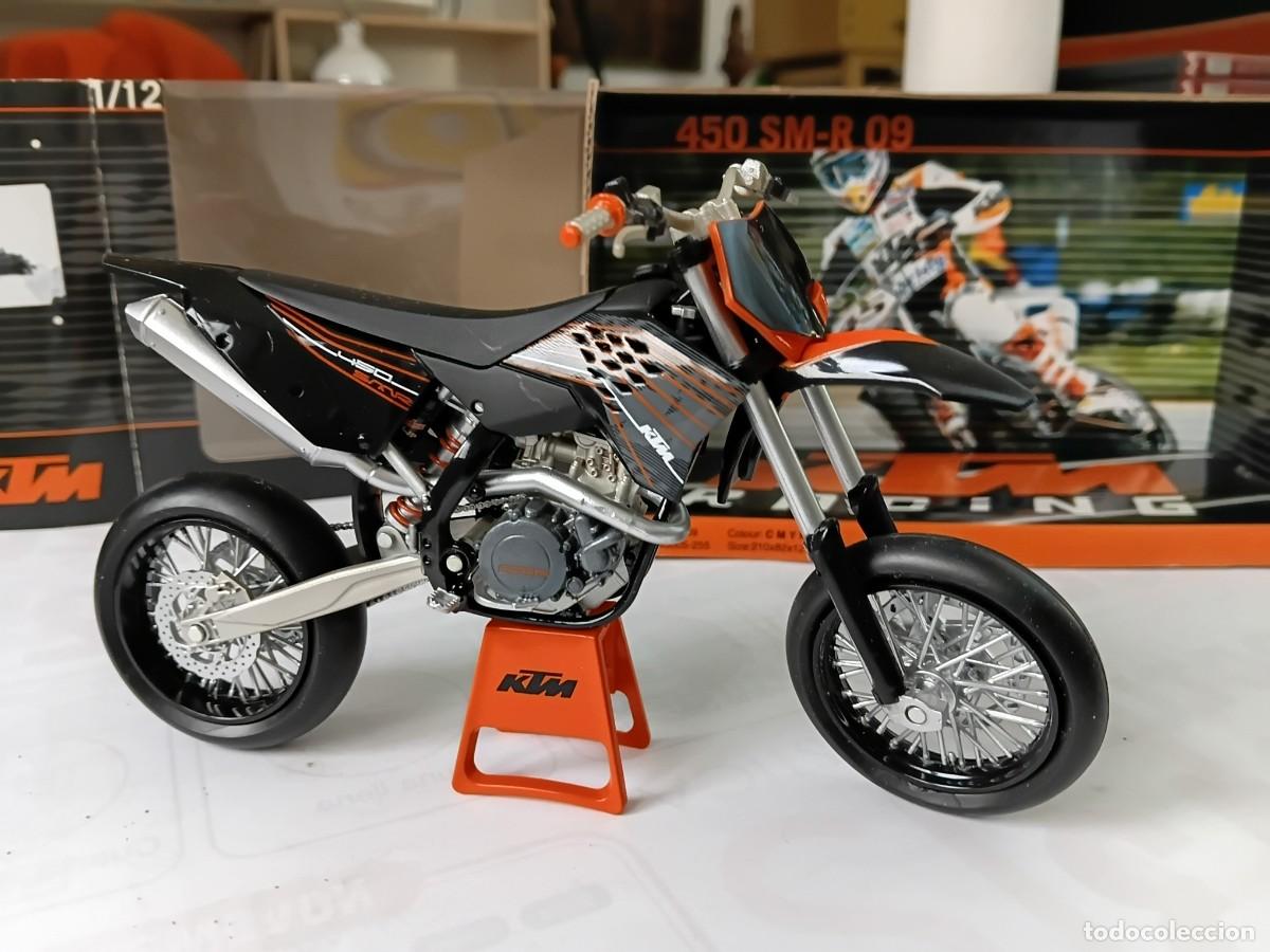 Motos a escala: Maqueta de moto . KTM 450 SM - R . 09 .