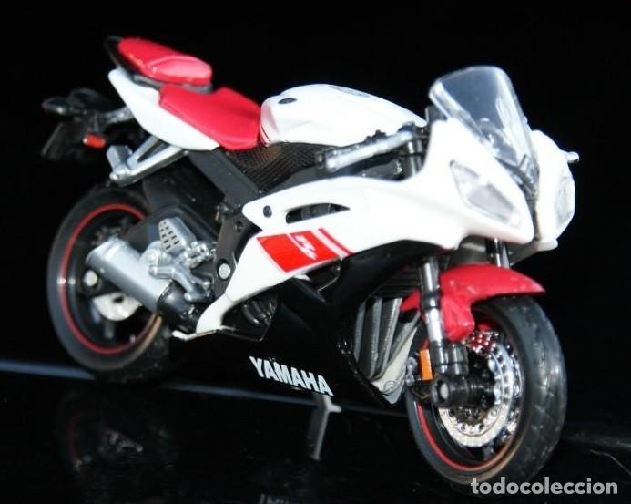 Motos a escala: MOTO YAMAHA R6 ESCALA 1/18 DE MAISTO EN SU BLISTER