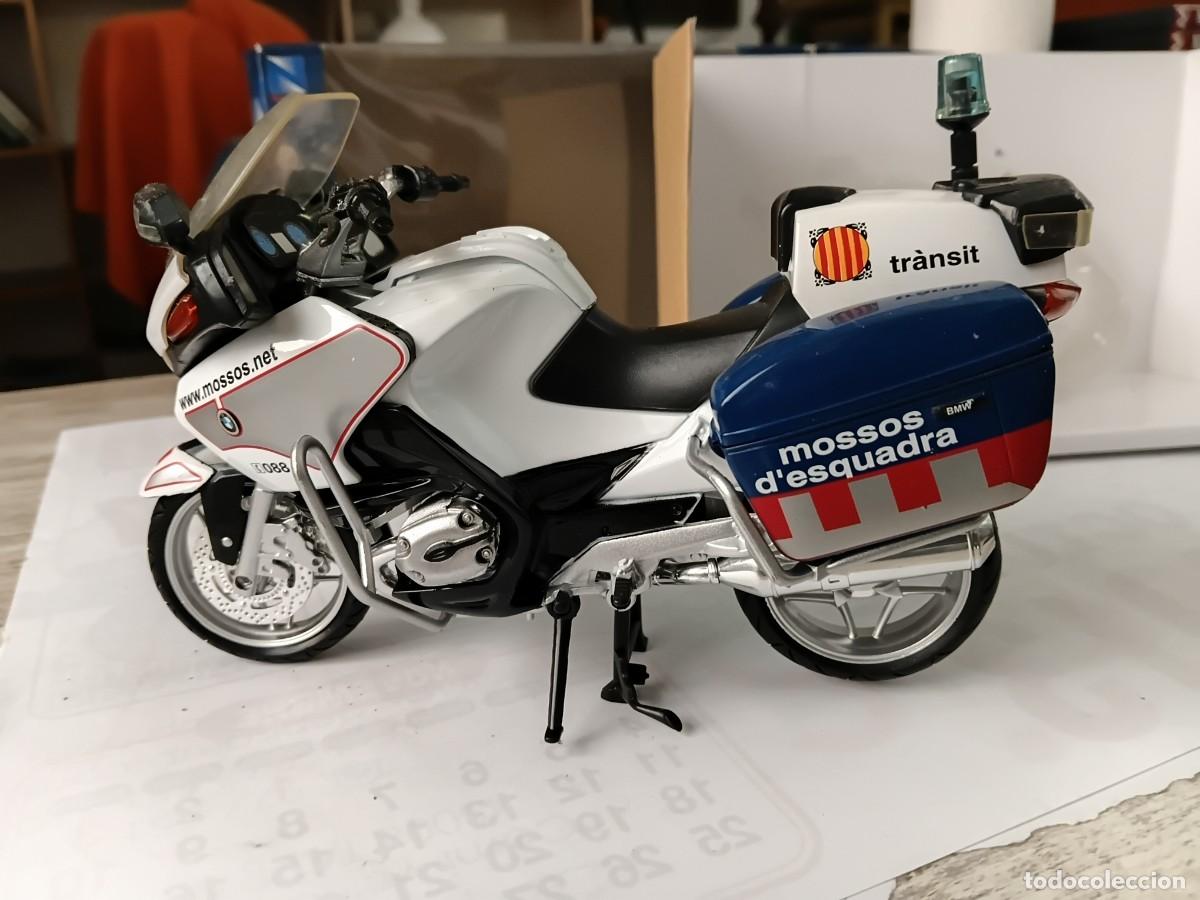 Motos a escala: Maqueta de moto . POLICIA .Mossos D,esquadra . BMW R1200 RT-P .