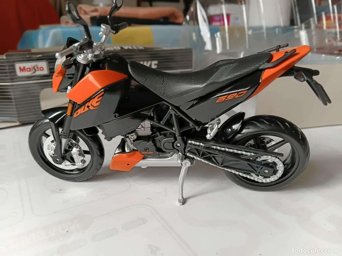 Motos a escala: Maqueta de moto . KTM 690 DUKE .