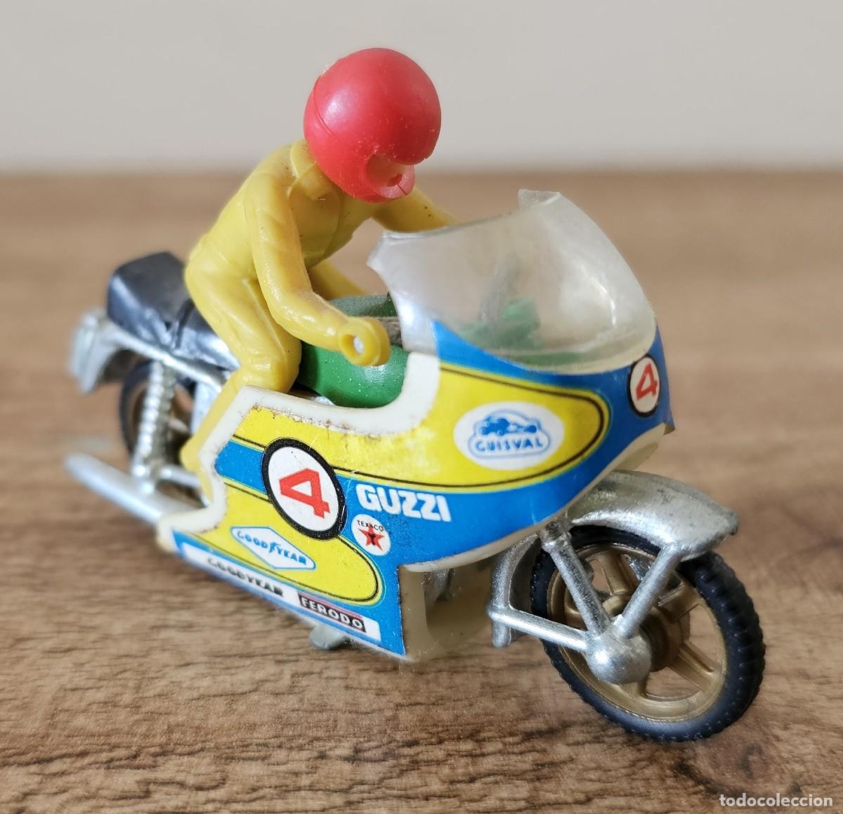 Motos a escala: GUISVAL - Moto Guzzi escala 1/64 - A&ntilde;os 70 80