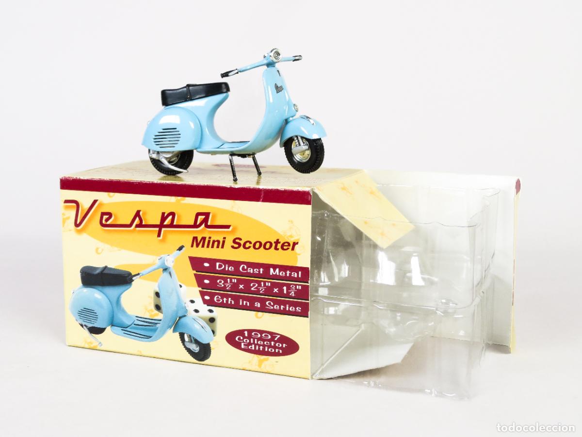 Motorradmodelle: Moto Vespa Mini Scooter Xonex Collector Edition Escala 1/12 nueva con caja 1997