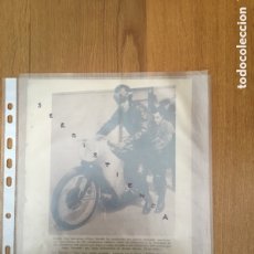 Motos: - MOTOCICLISMO - RÉCORD MUNDIAL DE PIETRO TARUFFI EN BERLÍN A 244 KM/H CON MOTO DE 550 CC. 1935