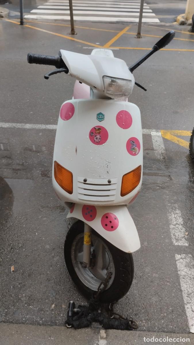 Motos: Piaggio Vespa zyp moto blanca
