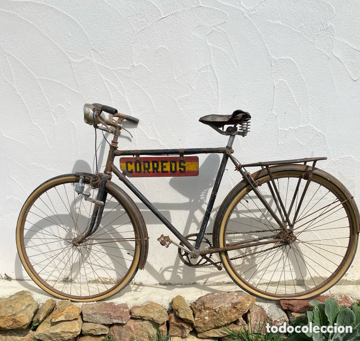 Motos: Lote: Bicicleta antigua Dal de Correos y t&aacute;ndem BJ