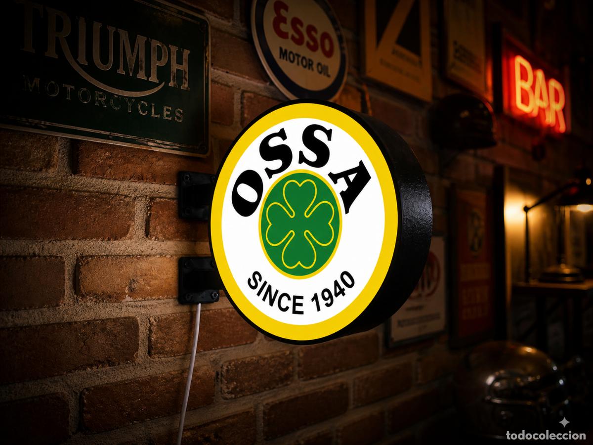 Motos: Cartel Luminoso LED OSSA