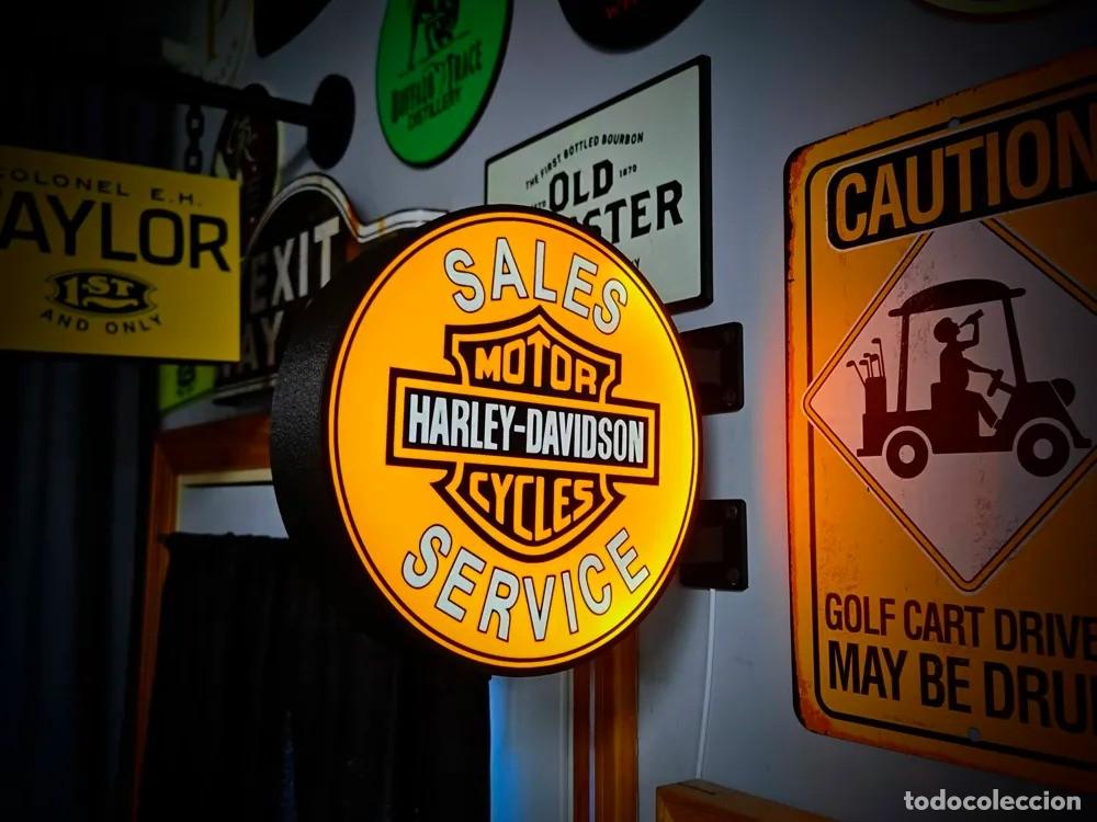 Motos: Cartel Luminoso LED HARLEY-DAVIDSON -