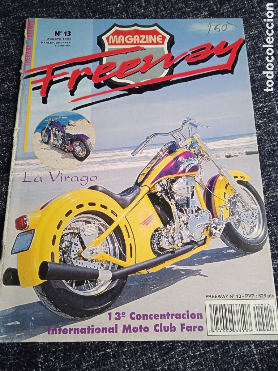 Motos: FREEWAY MAGAZINE N&ordm; 13 - REVISTA DE HARLEY, CUSTOM