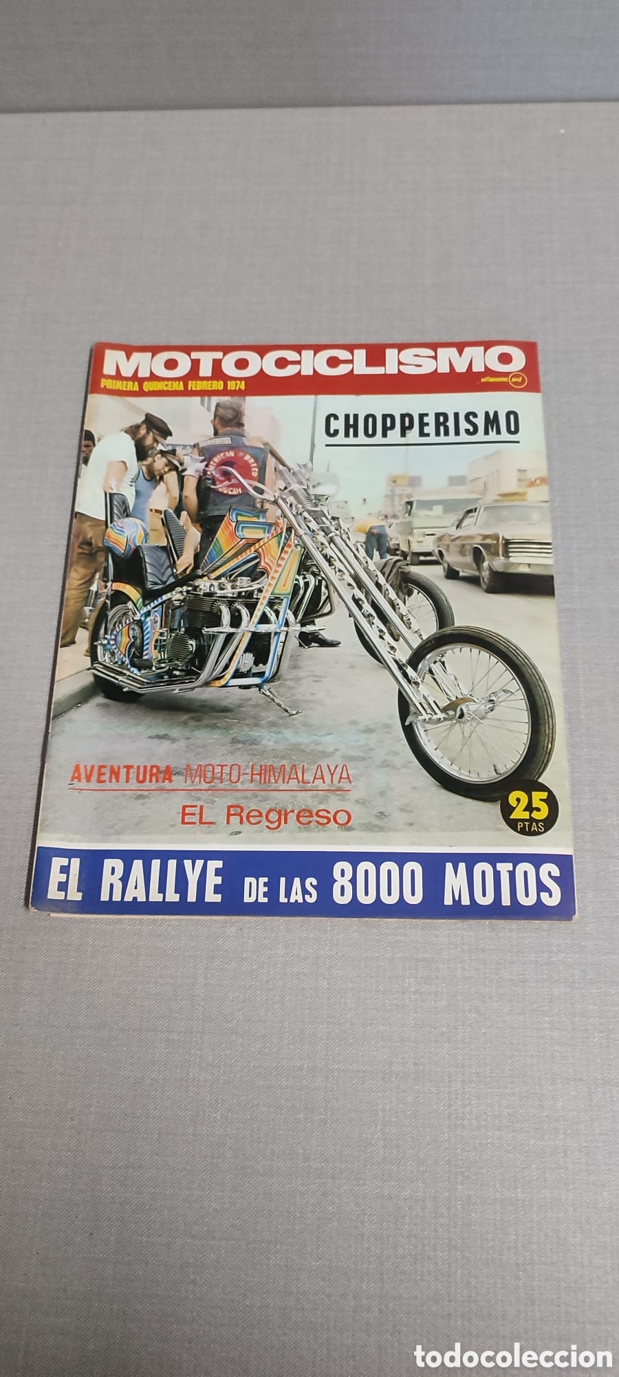 Motos: Revista MOTOCICLISMO, primera quincena de Febrero de 1974.