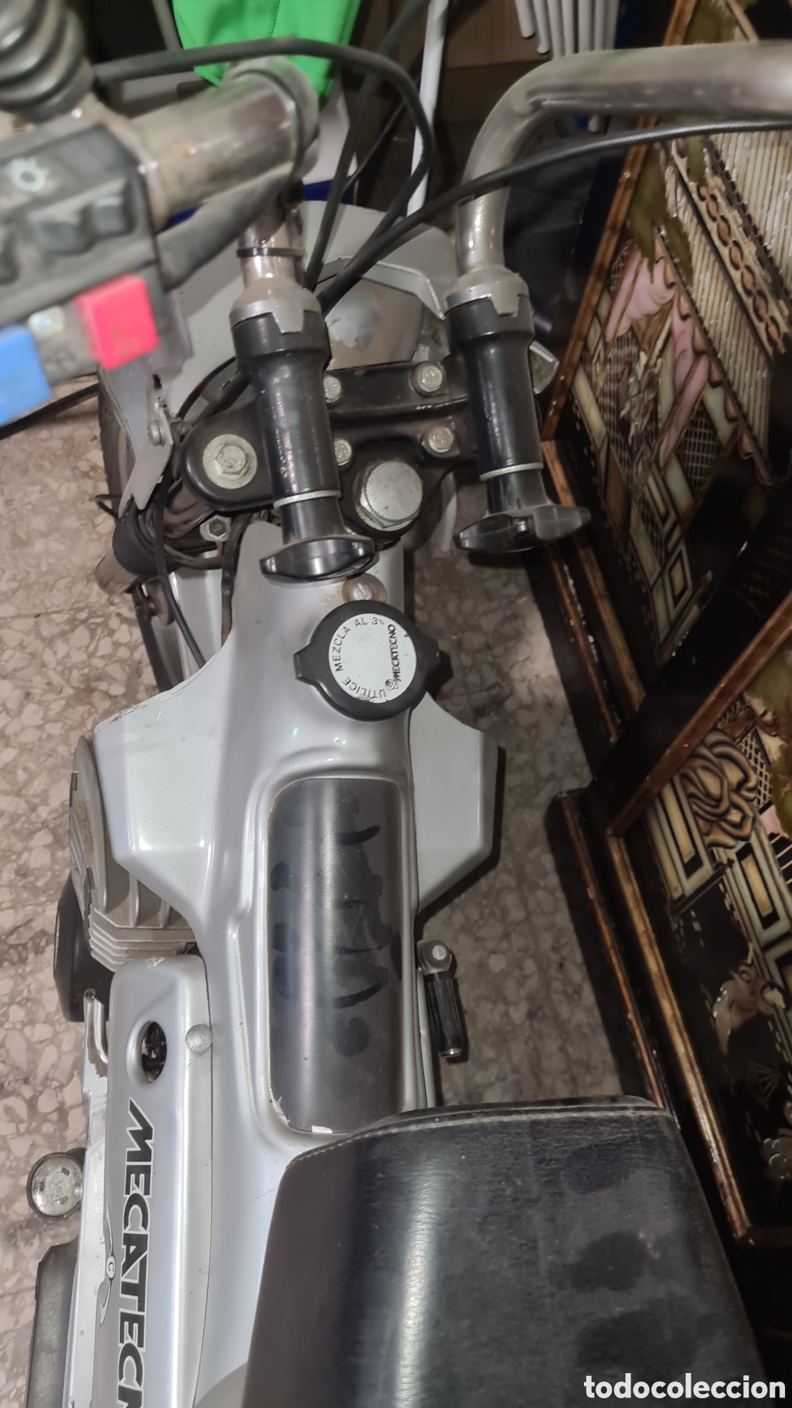 Motos: Moto mecatecno plata moped - Foto 2