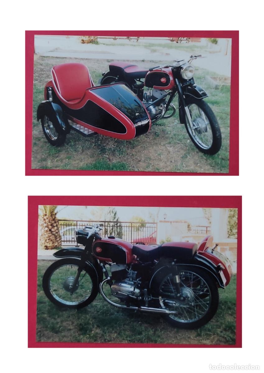Motos: Motocicleta Cl&uacute;a 125 con sidecar