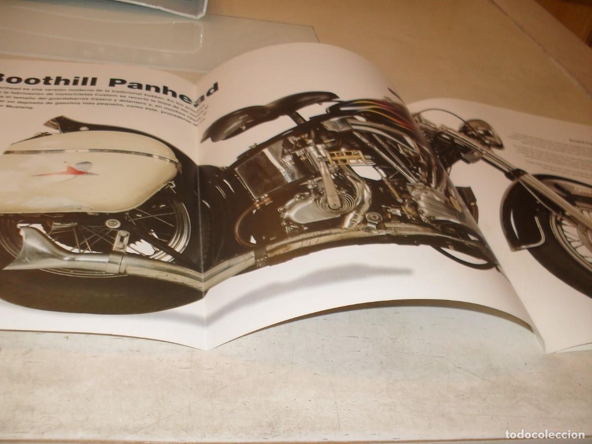 Motos: POSTER DESPLEGABABLE N&ordm; 35-36, HARLEY DAVIDSON INDIAN-FENDERED EVOLUTION 1991/BOOTHILL P.LIBSA,1999