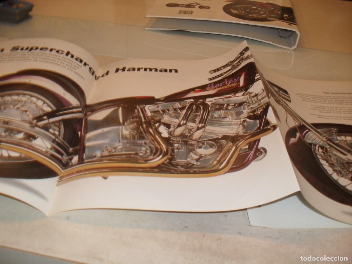 Motos: POSTER DESPLEGABLE N&ordm; 31-32,HARLEY DAVIDSON S.TROUBLE TWO-T.SUPERCHARGED HARMAN.LIBSA,1999