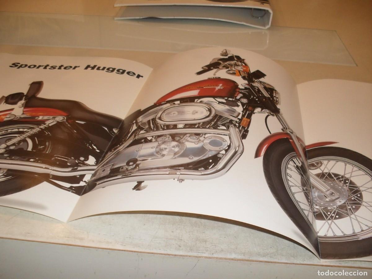 Motos: POSTER DESPLEGABLE Y DOBLE N&ordm; 27-28,DE 36,HARLEY DAVIDSON,(LEASE).LIBSA,1999