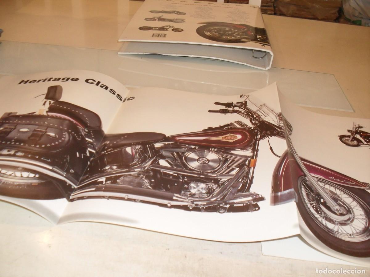 Motos: POSTER DESPLEGABLE Y DOBLE N&ordm; 24-24,DE 36,HARLEY DAVIDSON,(LEASE).LIBSA,1999