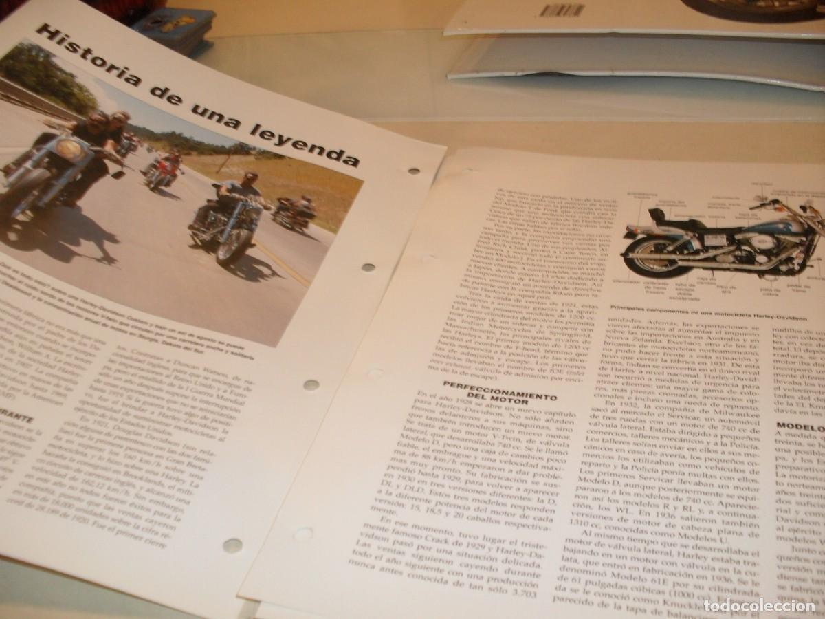 Motos: INTRODUCCION,EN 8 PAGINAS DEL COLECCIONABLE HARLEY DAVIDSON.LIBSA,1999 - Foto 4
