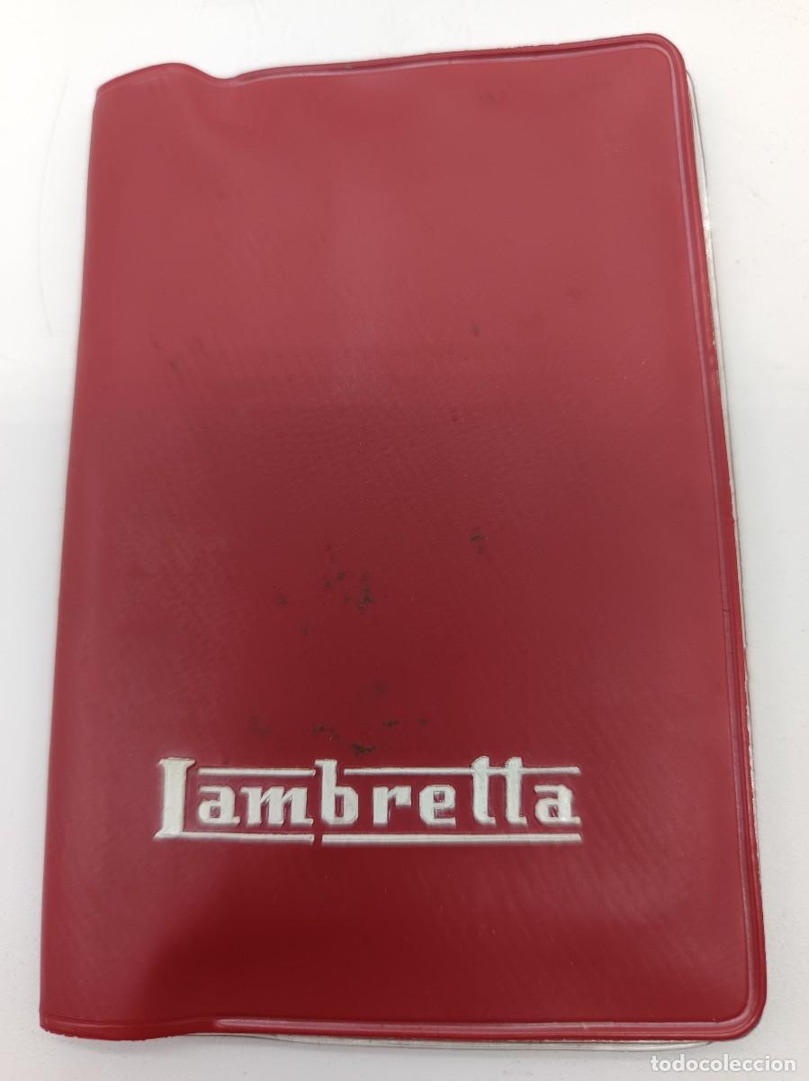 Motos: FUNFA DE PLASTICO DOCUMENTOS- LAMBRETTA