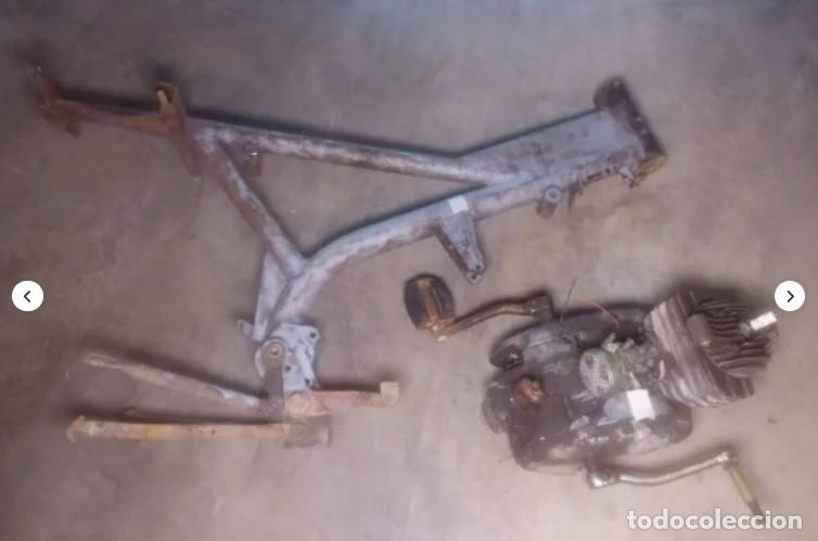 Motos: Chasis y motor Montesa Impalita ciclo. Documentable. - Foto 4