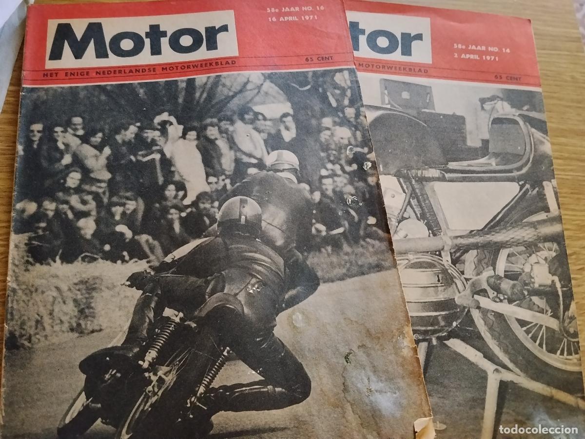 Motos: 2 REVISTAS MOTOR. - A&Ntilde;O 1971.