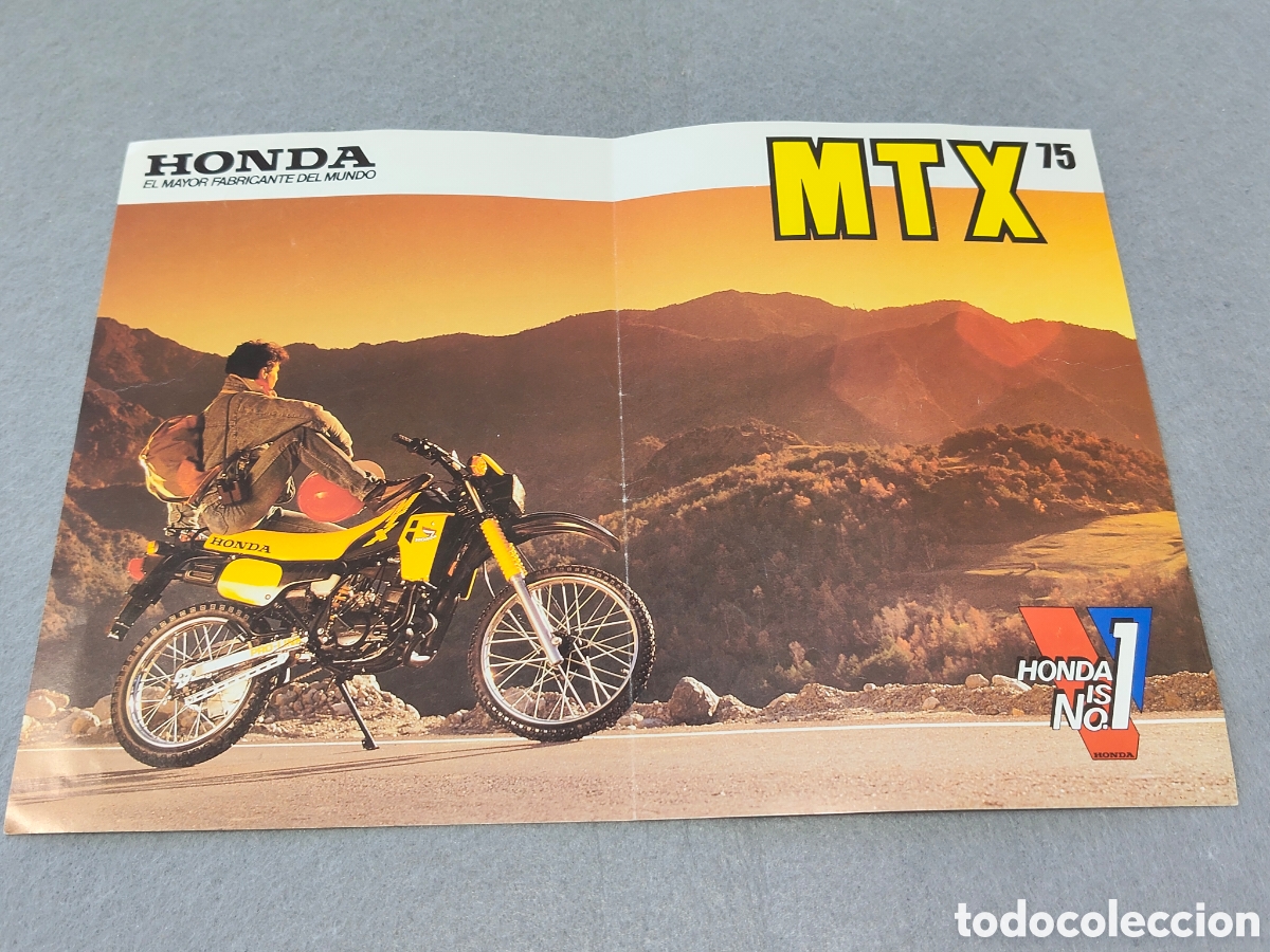 Motos: CATALOGO FOLLETO MOTO - HONDA MTX 75 DISTRIBUIDOR SPORT MOTO BURGOS