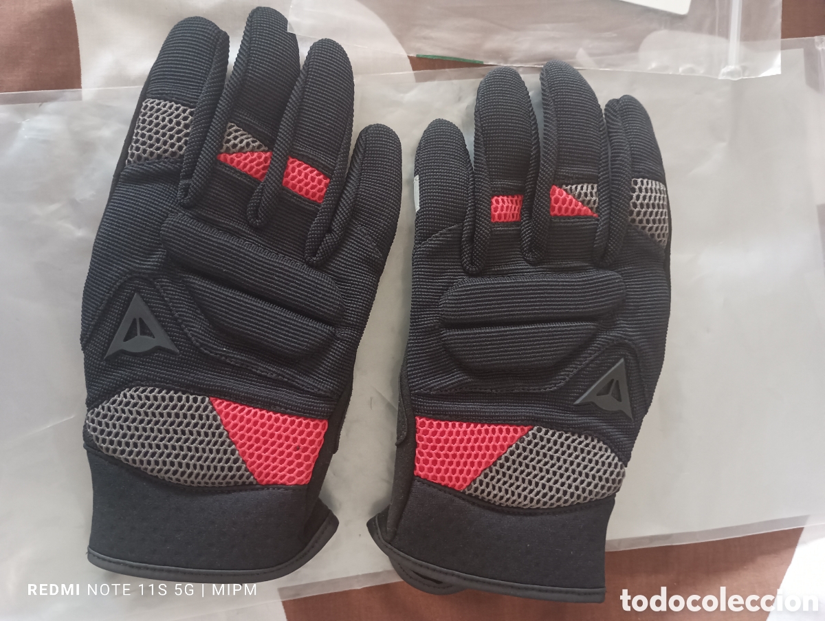 Motos: Guantes Dainese Fogal Black / Red, unos guantes de verano talla xs, a estrenar, nuevos, nunca usados