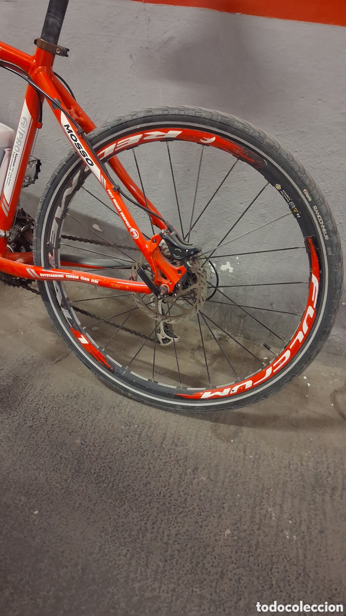 Motos: Bicicleta MOSSO Roja y Blanca - Foto 6