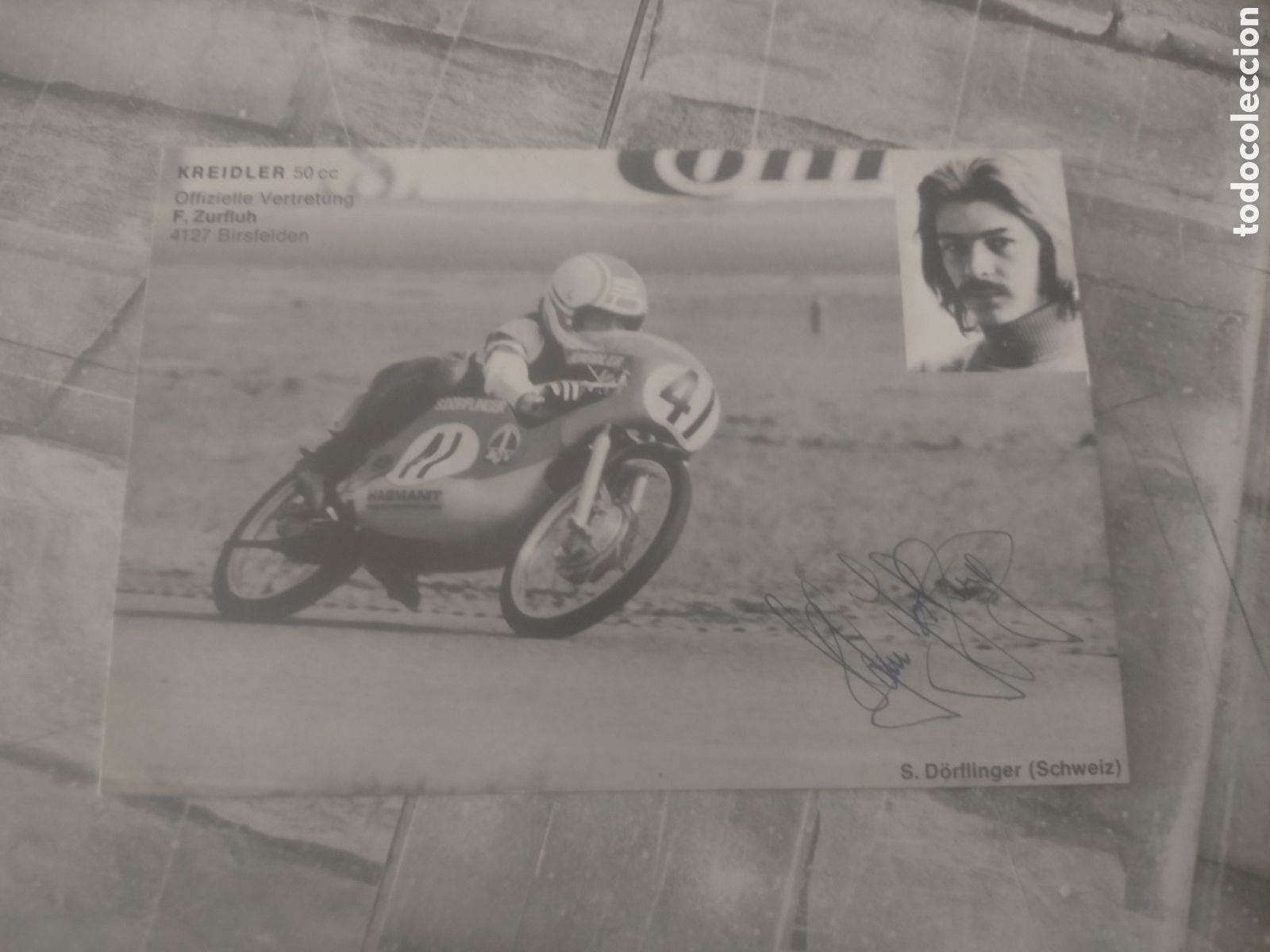 Motos: Postal Autografiada Stefan D&ouml;rflinger