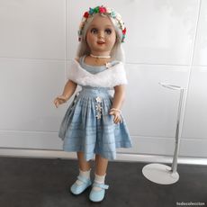 caja de la muñeca cayetana de 1946.tiene pequeñ - Compra venta en caja de la muñeca cayetana de 1946.tiene pequeñ - Compra venta en