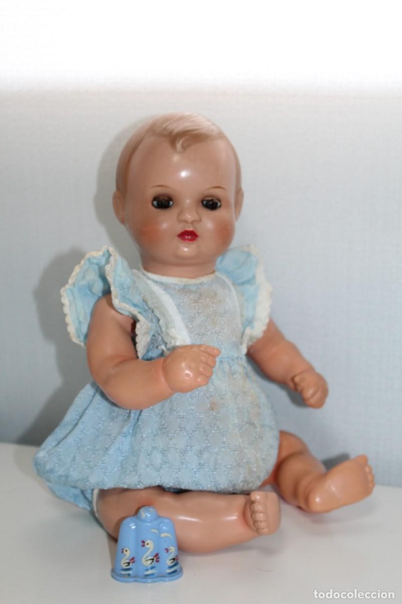 Mu&ntilde;eca Cayetana: ANTIGUO MU&Ntilde;ECO CELULOIDE MARCA DIANA POSIBLE NANIN O MANOLIN