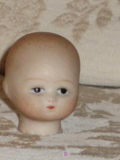 Mu&ntilde;eca espa&ntilde;ola clasica: CABECITA DE PORCELANA DE 1900 - Foto 1