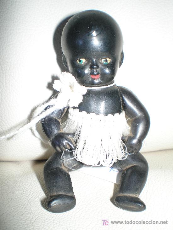 Mu&ntilde;eca espa&ntilde;ola clasica: negrito de caucho - Foto 1