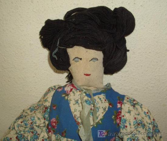 Mu&ntilde;eca espa&ntilde;ola clasica: MU&Ntilde;ECA DE TRAPO,A&Ntilde;OS 50 - Foto 1