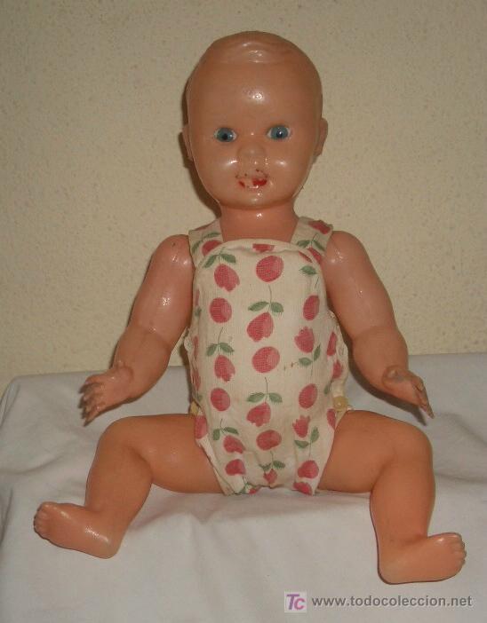 Mu&ntilde;eca espa&ntilde;ola clasica: MU&Ntilde;ECO MARCA ROQUE,DE LOS A&Ntilde;OS 50 - Foto 1