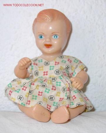 Mu&ntilde;eca espa&ntilde;ola clasica: MU&Ntilde;ECO DE CELULOIDE,A&Ntilde;OS 50 - Foto 1