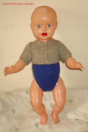 Mu&ntilde;eca espa&ntilde;ola clasica: MU&Ntilde;ECO MARCA ROQUE,A&Ntilde;OS 50 - Foto 1